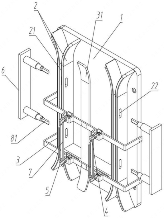 折弯成型件侧冲孔模具